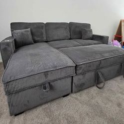 ✅️✅️Convertible Sectional W/ Cup Holder & W/ USB Port✅️✅️