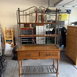 Antique Bakers Rack