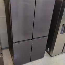 SAMSUNG BLACK STAINLESS STEEL FLEX ZONE COUNTER DEPTH OPEN BOX NKD6