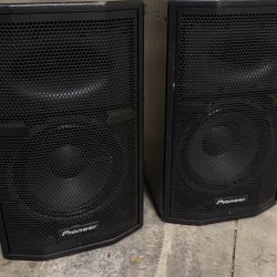 Pioneer XPRS10 (10” Powered PA Speaker) - Powersoft Amp, Birch