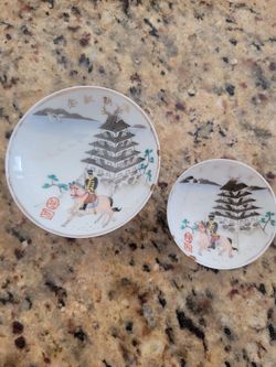 Japanese Imperial Porcelain Sake Cups