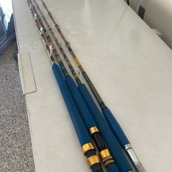 Custom Wrapped Fishing Rods 