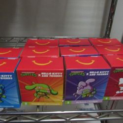 McDonald's Hello Kitty TMNT Toys 