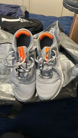 Nike Gray and Orange Sneakers