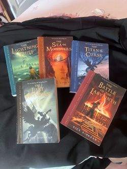 Percy Jackson Books 1-5