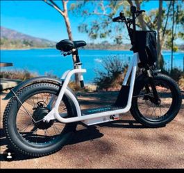Caroma Electric Scooter Adults, 20" x 3.0 Fat Tire for All-Terrai, Peak 819W Dirt Scooter , 48V 10.4