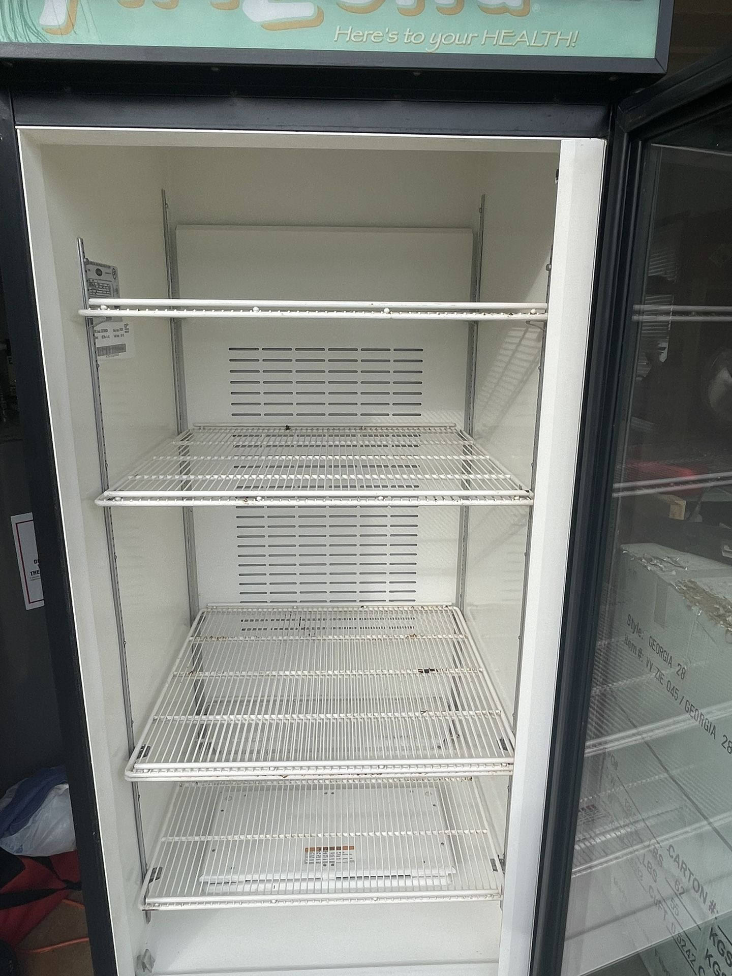 CARRIER Commercial Glass Door Refrigerator  