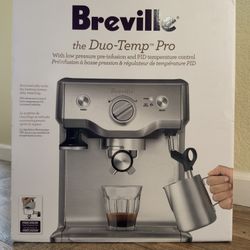Breville Duo Temp Pro Coffee Espresso Maker (like New)