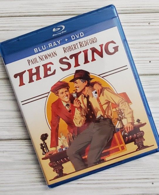 The Sting Blu-ray & DVD 1973 Comedy Drama Paul Newman Robert Redford Movie New Sealed