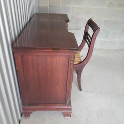 19th Century Vintage Writing Desk w/matching Chair