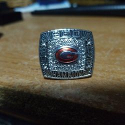 Georgia Bulldogs Championship Ring Size 12 SMITH