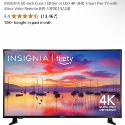 Brand New 50 Inch Fire Tv 