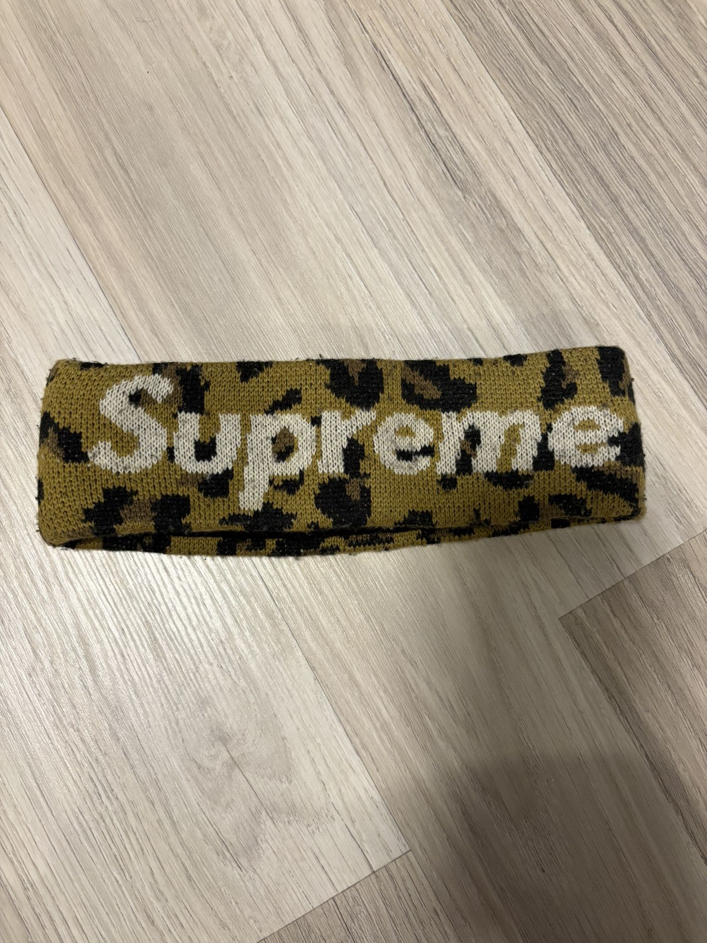 Supreme New Era Big Logo Headband FW18