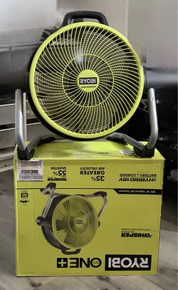 Ryobi 18V 14" Hybrid Air Cannon Fan