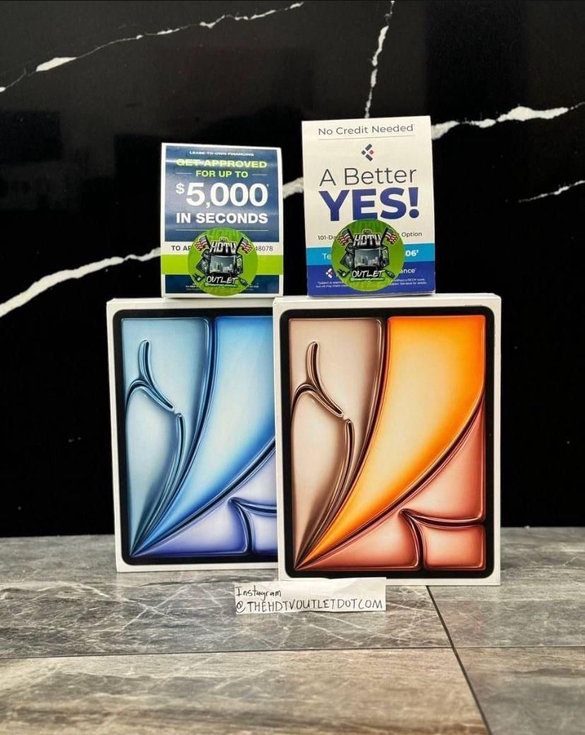 6533574 13” Apple iPad Air m2 Chip WiFi 128gb latest model