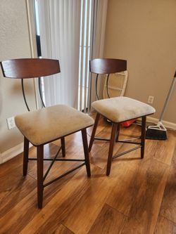 Pair of Mid Century Modern Bar Chairs