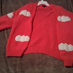 Pink Cloud Cardigan