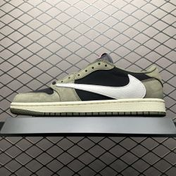 Travis Scott x Air Jordan 1 Low OG SP 'Black Olive'