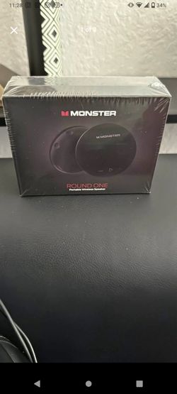 Monster portable speaker