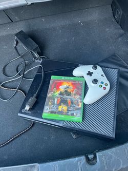 Xbox One Console with Controller and Game