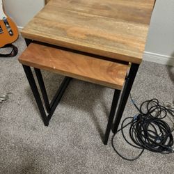 Pier One Nesting Side Tables End Tables