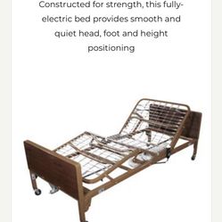 Hospital Bed With Mattress. 