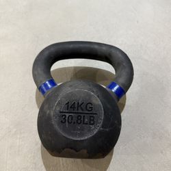 30 LB / 14 KG Iron Kettlebell