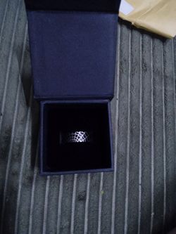 Tungsten Spiderweb Ring