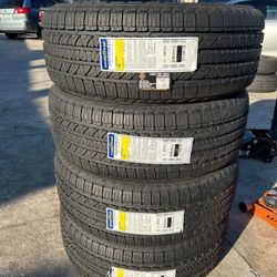 265/50/20 Goodyear Set of brand new tires installed and balanced, set de llantas nuevas instaladas y balanceadas