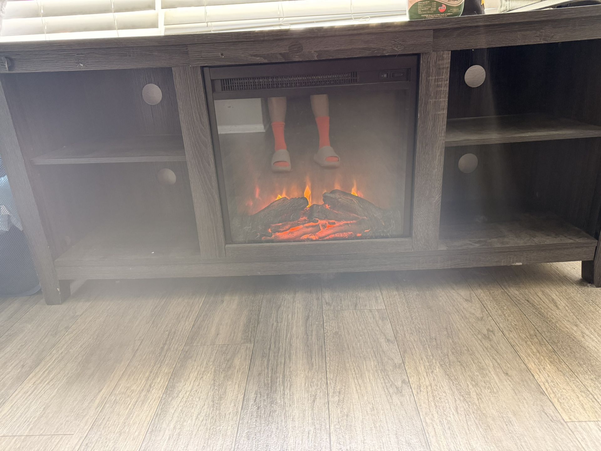 Stan With Fireplace
