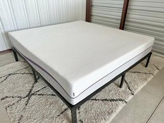 Purple Plus King Mattress  LIKE NEW
