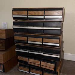 Audio Casette Storage $15 Each