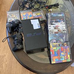 Ps2 With All Games And Accessories  (CHINO)