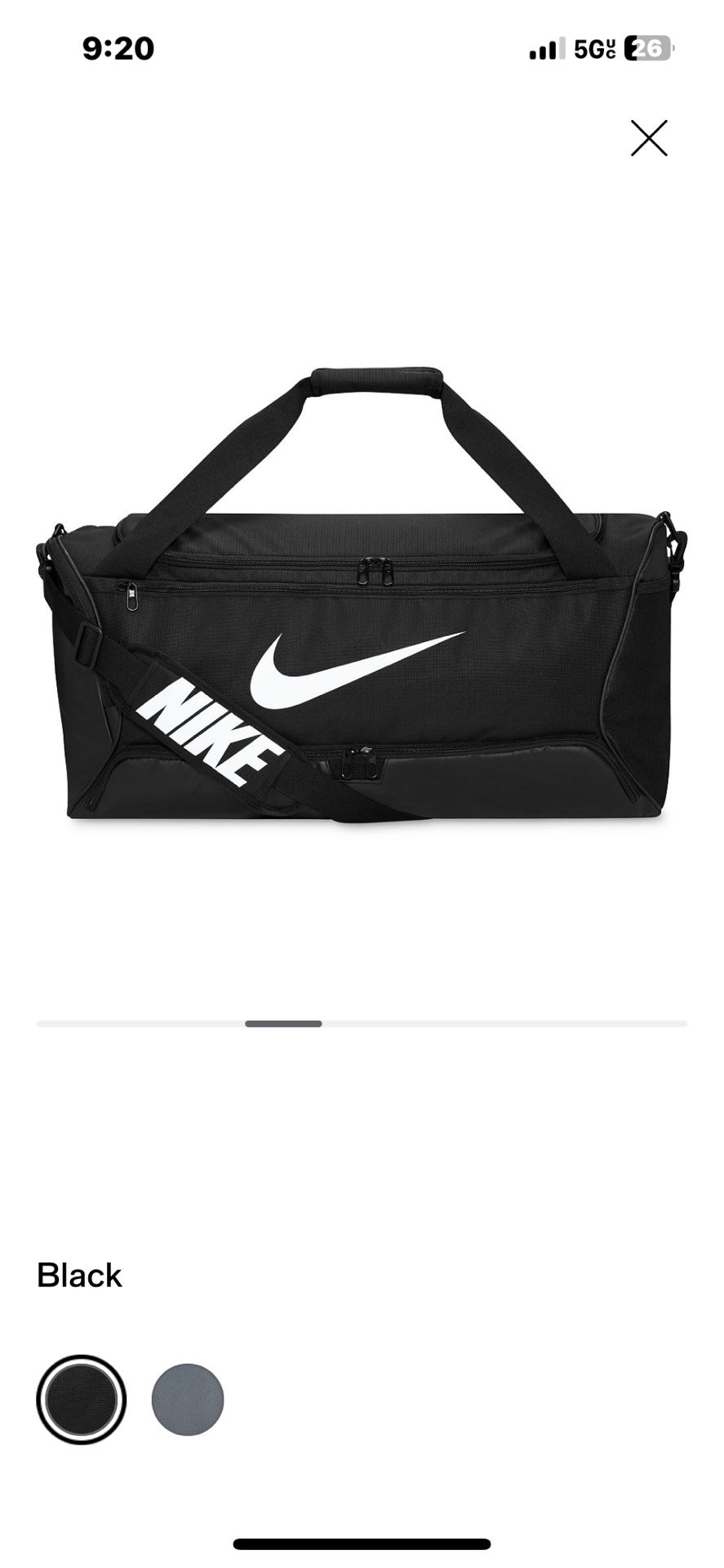 Nike Duffle Bag