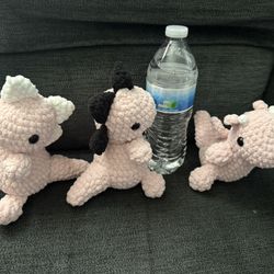 Dragon And Dino Crochet Plushies