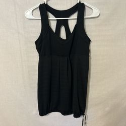 Black Sleeveless Women's Top