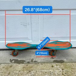 26.8" RipStik Brand 2-wheel Skateboard