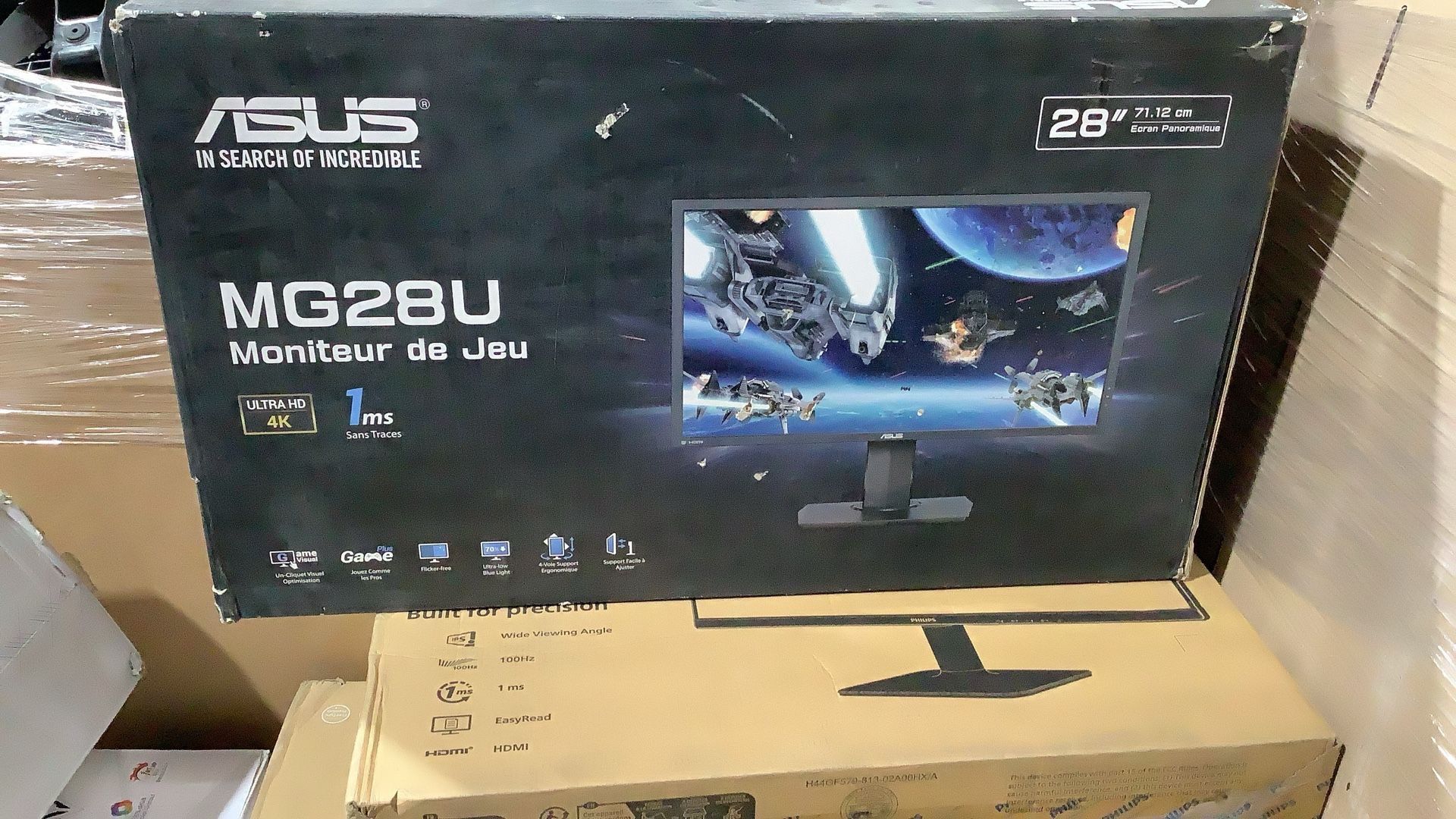 ASUS MG28U 4K/UHD 28-Inch FreeSync Gaming Monitor,Black