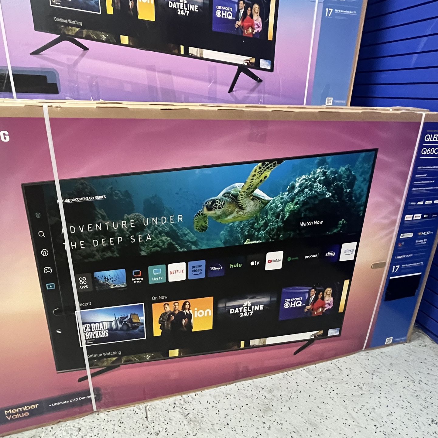 Samsung 85” Q60C QLED 4K Smart Tv