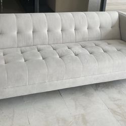 Sofa White . Price Including Delivery
