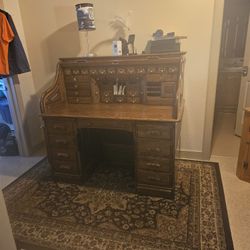 PURE WOOD ANTIQUE DESK