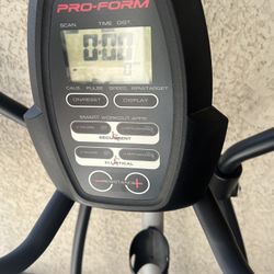 Used Good Condition 2 In 1 Proform Elliptical/recumbent Bike  