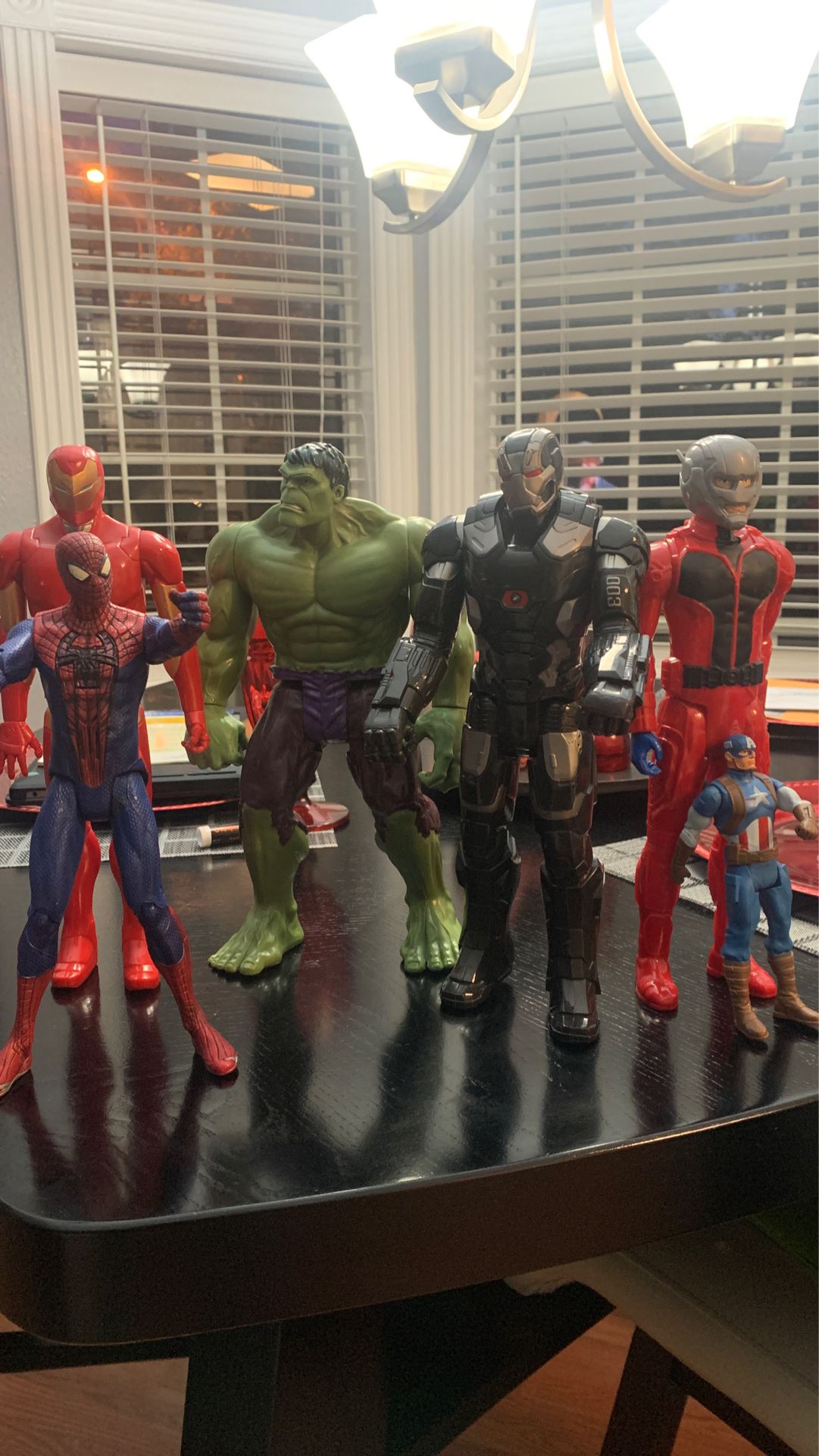 Marvel super hero’s figurines set of 6