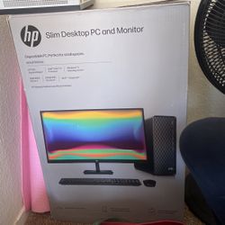 HP Slim Desktop Bundle 