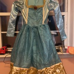 Disney Merida Brave Costume Princess 7-8