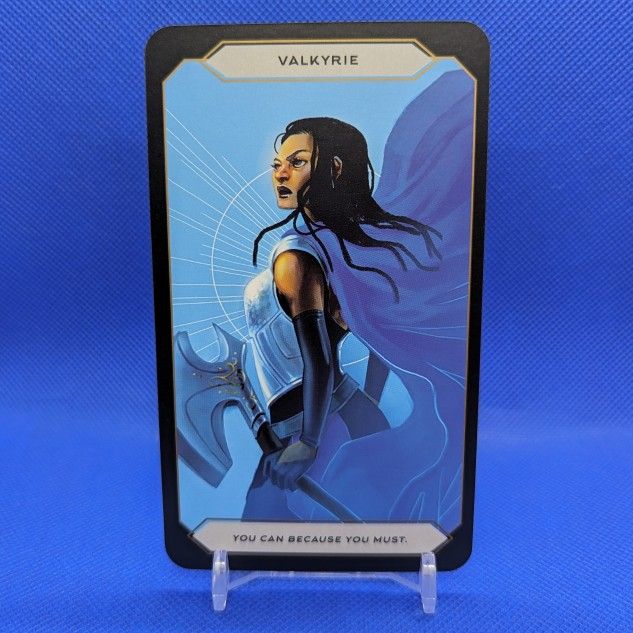 Official Valkyrie Marvel Oracle Card