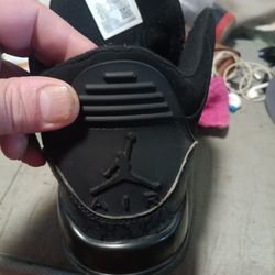 3 Air Jordan Sneakers  Left Foot Shoes