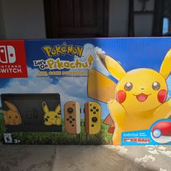 Let's Go Pikachu Nintendo Switch Console