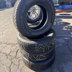 Used set of tires size 235/75/15 free install and balance