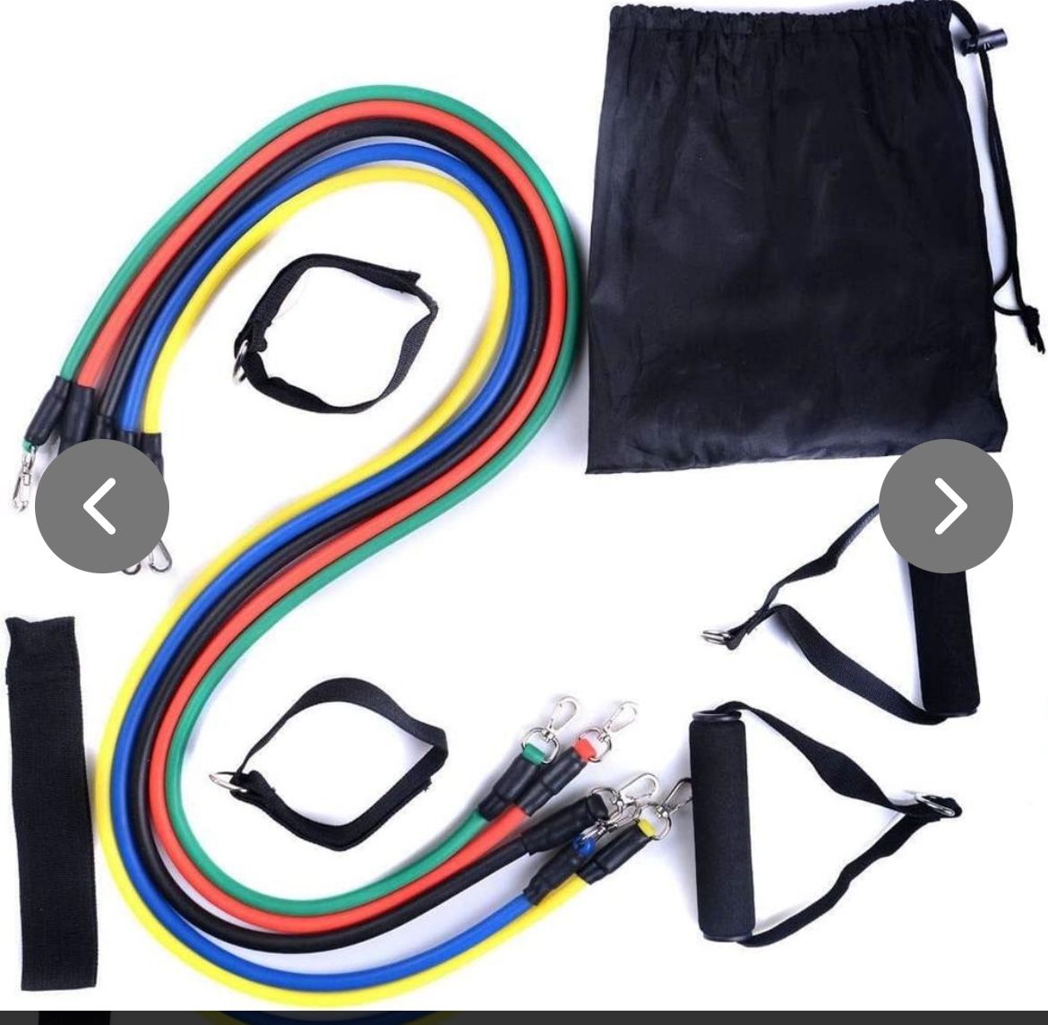 NIB Stackable Resistance Bands
